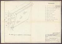 [Plano ducto para instalación interiores de oficina por zócalo o muro]   S. H. Catalán H., proyectista.