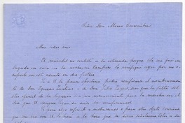 [Carta] [1864] [a] Álvaro Covarrubias