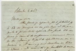 [Carta] [18]47 setiembre 3, [Santiago] a Alvaro [Covarrubias]