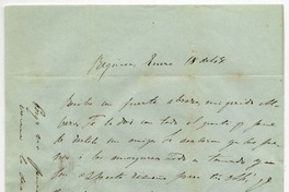 [Carta] [18]48 Enero 18, Requinoa