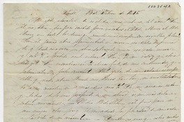 [Carta] 1848 febrero 19, Santiago [a] Benigna Ortúzar