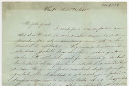 [Carta] 1848 Abril 29, Santiago [a] Benigna Ortúzar