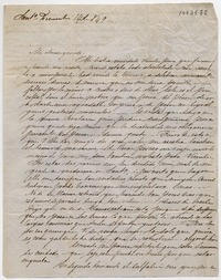 [Carta] 1849 Diciembre 14, Santiago [a] Benigna Ortúzar de Covarrubias