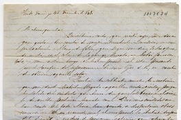 [Carta] 1849 Diciembre 16, Santiago [a] Benigna Ortúzar de Covarrubias