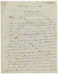 [Carta] 1847 Diciembre 20, Santiago [a] Luis Ortúzar