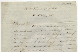[Carta] 1847 Diciembre 20, Santiago [a] Luis Ortúzar