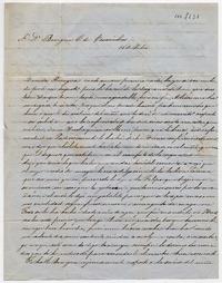 [Carta] [1852] Julio 16, [Santiago] [a] Benigna O. de Covarrubias