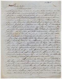 [Carta] [1852] Julio 12, Santiago, [a] Benigna Ortúzar de Covarrubias.