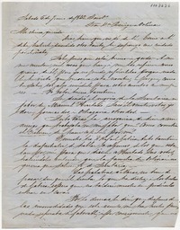 [Carta] 1852 Junio Sabado 5, Sant[iag]o Sra. Da. Benigna Ortúzar