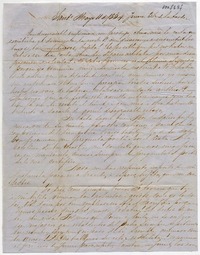 [Carta] 1854 Mayo jueves 11 3 12 de la tarde, Sant[iag]o [a Doña Benigna Ortúzar de Covarrúbias]