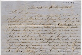 [Carta] 1854 Marzo 18 Sábado, Sant[iag]o Sra. Da. Benigna Ortuzar de Covarrúbias