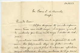 [Carta] [18]92 Enero 15, [Malloa?] Sra. Irene L. de Bernales