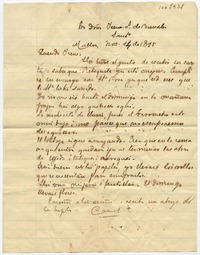 [Carta] 1895 Nov[iembre] 14, Malloa Par[a] Doña Irene L. de Bernales