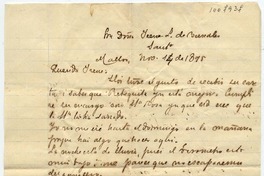 [Carta] 1895 Nov[iembre] 14, Malloa Par[a] Doña Irene L. de Bernales