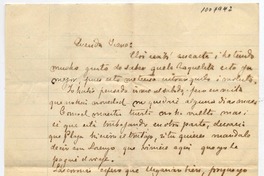[Carta] [1895?] Nov[iembre] 1, [Malloa?] Querida Irene