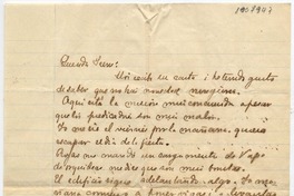 [Carta] [1895?] Oct[ubre] 23, [Malloa?] Querida Irene