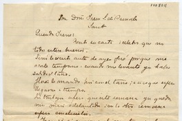 [Carta] [18]91 Dic[iembre] 2, [Malloa?] Para Doña Irene L. de Bernales Sant[iago]