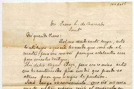 [Carta] [18]95 Diciembre 2, [Malloa?] Par[a] Irene L. de Bernales Sant[iag]o