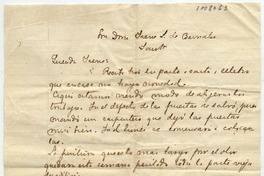 [Carta] [18]95 Nov[iembre] 24 Par[a] Doña Irene L. de Bernales