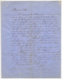 [Carta] 1861 Octubre 22, [a] Alvaro Covarrubias
