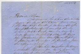 [Carta] 1862 Abril 13, [a] Alvaro Covarrubias