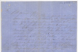 [Carta] 1861 Octubre 29, [a] Alvaro Covarrubias