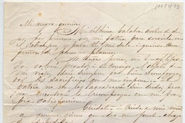 [Carta] [1866] Noviembre 30, Valparaíso [a] Benigna Ortúzar de Covarrubias