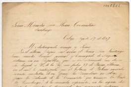 [Carta] 1967 Agosto 17, Cobija [a] Señor Ministro Don Alvaro Covarrubias :