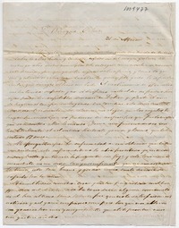 [Carta] [1850?] Marzo 31, [Santiago] [para] S. D. Benigna Ortúzar de Covarrubias