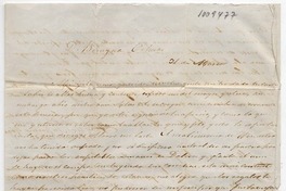 [Carta] [1850?] Marzo 31, [Santiago] [para] S. D. Benigna Ortúzar de Covarrubias