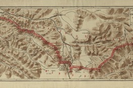 Plano del deslinde entre los departamentos de Chañaral y Copiapó, conforme a la lei de enero 14 de 1884