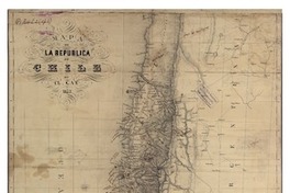 Mapa de la República de Chile