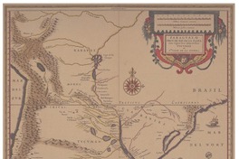 Paragvay, o Prov. de Río de la Plata cum regionibus adiacentibus Tvcvman et Sta. Crvz de la Sierra.