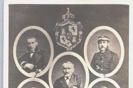 [Méndez Núñez, Pezuela, Álvarez González, Zapata, Valcarcel, Patero, Orrizaga]