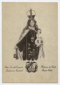 Ntra. Sra. del Carmen, patrona de Chile Santuario Nacional Maipú - Chile.