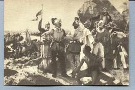 [La fundación de Santiago por Don Pedro de Valdivia]