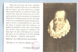 Miguel de Cervantes y Saavedra