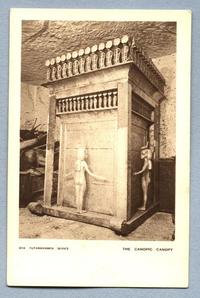 The canopic canopy 014 Tutankhamen series.