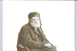 Diego Barros Arana, sentado