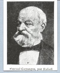 Pascual Gayangos, por Rafael