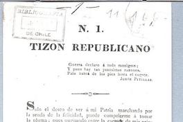 Tizón republicano N. 1