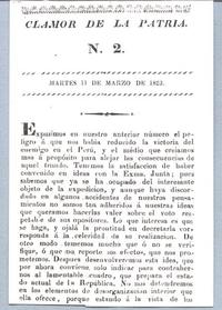 Clamor de la Patria N. 2.