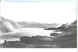 [Laguna del Laja, al pie del Antuco]