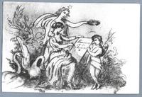 [Portada para un álbum obsequiado a Carmen Arriagada de Gutike]