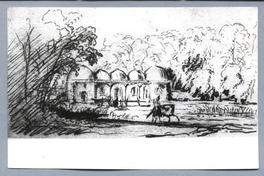 [Casa de San Martín en los alrededores de Mendoza]