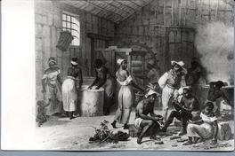 [Preparación de la raíz de Mandioca]