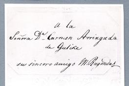 [Firma autógrafa de J.M. Rugendas]