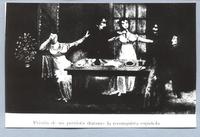 Prisión de un patriota durante la reconquista española