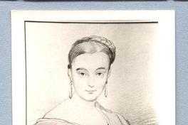 [Una dama chilena con vestido de noche]