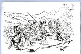 [El rapto de Trinidad Salcedo por los araucanos]